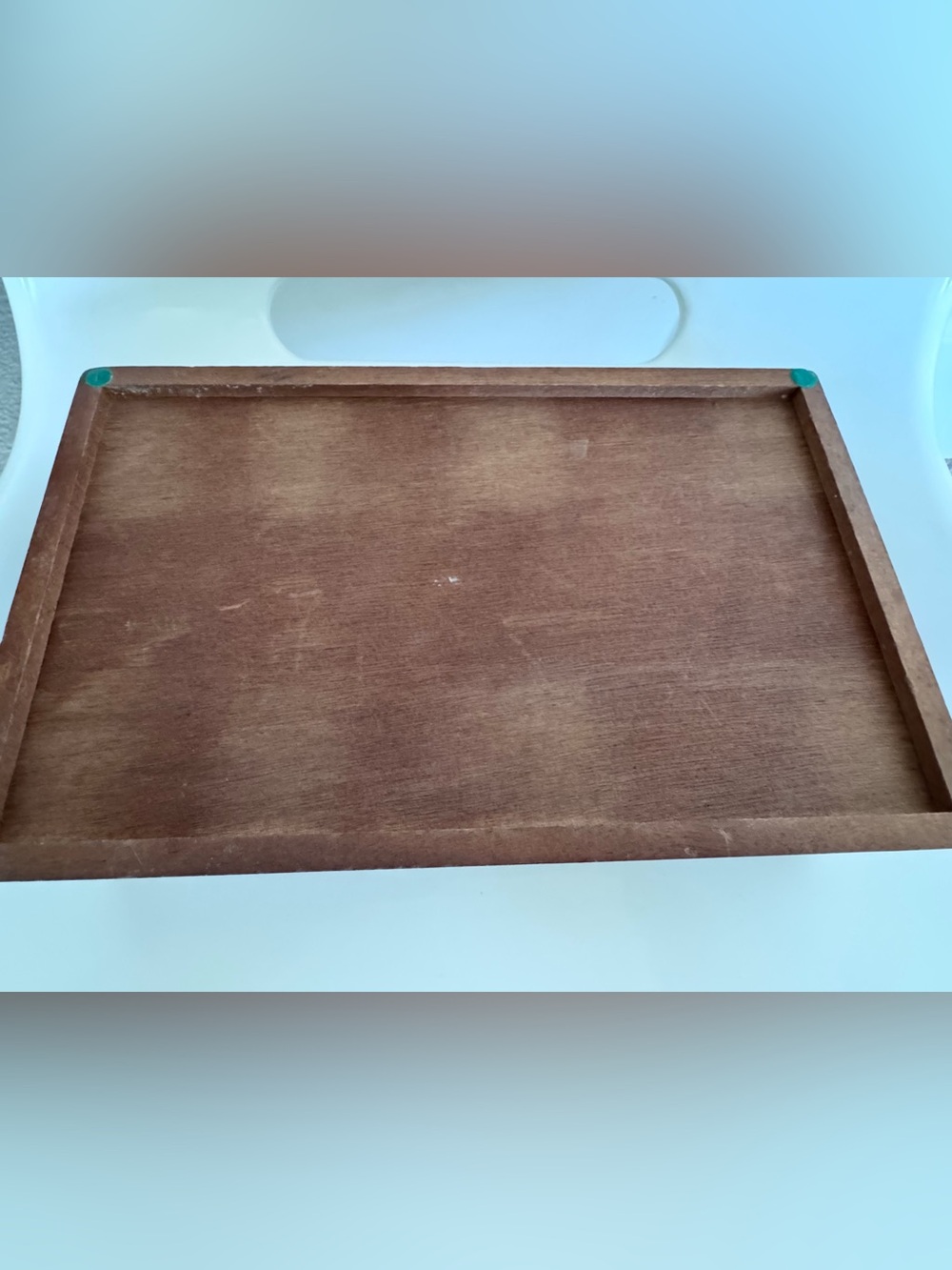 Vintage Wood Jewelry Box Keepsake Trinket Box Valet Organizer Rustic Luxe Decor - Picture 15 of 15